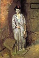 Matisse, Henri Emile Benoit - mme matisse in a Japanese robe